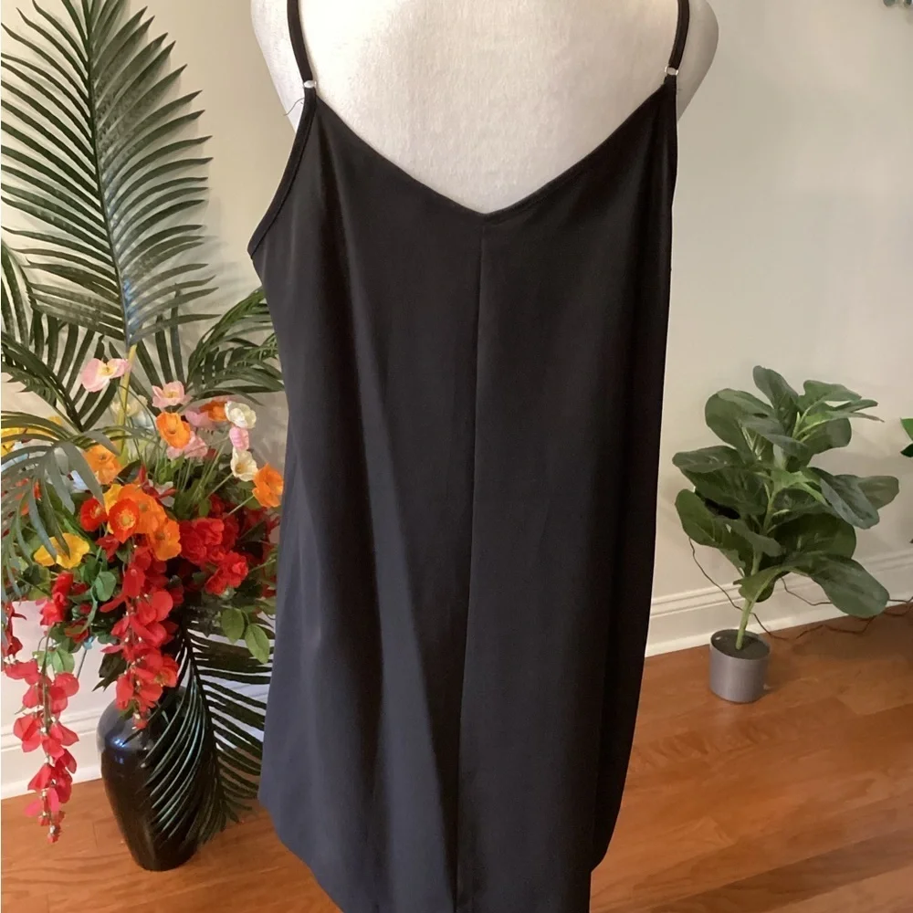 Button-Front Mini Dress - Picture 4 of 4